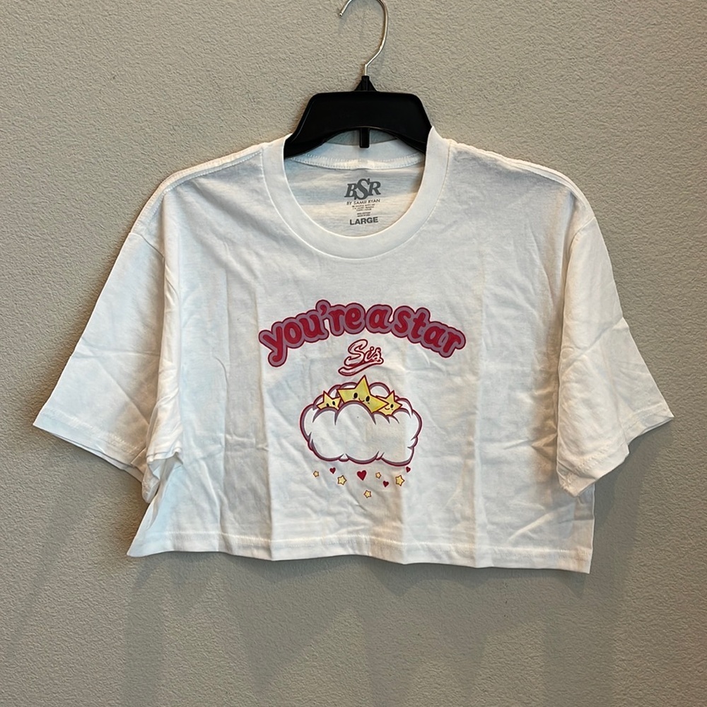 NEW BSR by Samii Ryan “You’re A Star Sis” Cropped Tee